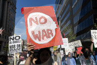 Protest Against Gaza, Iran Strikes 