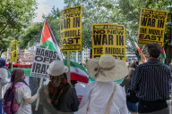 Protest Against Gaza, Iran Strikes 