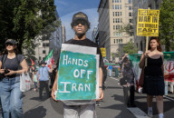 Protest Against Gaza, Iran Strikes 