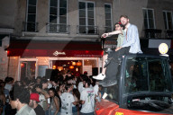 A Huge Crowd In The Streets Of Paris For "la Fete De La Musique".