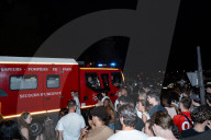A Huge Crowd In The Streets Of Paris For "la Fete De La Musique".