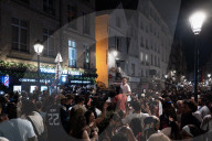 A Huge Crowd In The Streets Of Paris For "la Fete De La Musique".