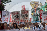 Protest Against In India Israel - America War Against Iran. 
