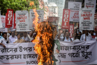 Protest Against In India Israel - America War Against Iran. 