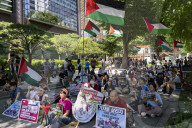 Protesters In Seoul Urge U.S. To Halt Wars In Palestine And Iran, Condemn Israeli Attacks