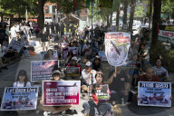 Protesters In Seoul Urge U.S. To Halt Wars In Palestine And Iran, Condemn Israeli Attacks