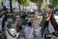 Protesters In Seoul Urge U.S. To Halt Wars In Palestine And Iran, Condemn Israeli Attacks