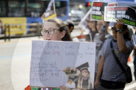 Protesters In Seoul Urge U.S. To Halt Wars In Palestine And Iran, Condemn Israeli Attacks