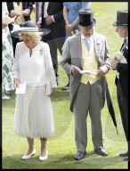 ROYALS - König Charles, Königin Camilla und Prinzessin Eugenie am letzten Tag von Royal Ascot