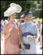 ROYALS - König Charles, Königin Camilla und Prinzessin Eugenie am letzten Tag von Royal Ascot