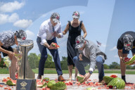 Hegseth hosts car racing champion at the Pentagon
