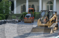 Rose Garden construction
