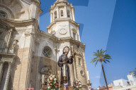 Corpus Christi Procession In Cadiz, Spain