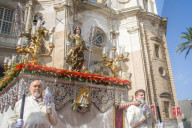 Corpus Christi Procession In Cadiz, Spain