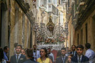 Corpus Christi Procession In Cadiz, Spain