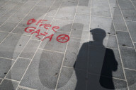 Free Gaza Street Graffiti In Bari, Italy – Urban Political Expression
