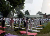 International Day of Yoga in Kashmir