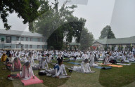 International Day of Yoga in Kashmir