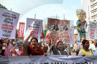 SUCI (Socialist Unity Centre Of India) Rally Against Israel -Iran War In Kolkata, India