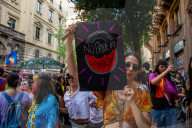 Palermo Pride Marches For LGBTQIA+ Rights And In Solidarity With Gaza