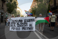 Palermo Pride Marches For LGBTQIA+ Rights And In Solidarity With Gaza