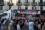 Palermo Pride Marches For LGBTQIA+ Rights And In Solidarity With Gaza