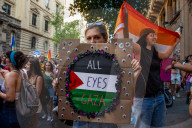 Palermo Pride Marches For LGBTQIA+ Rights And In Solidarity With Gaza