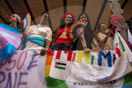 Palermo Pride Marches For LGBTQIA+ Rights And In Solidarity With Gaza