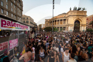 Palermo Pride Marches For LGBTQIA+ Rights And In Solidarity With Gaza