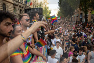 Palermo Pride Marches For LGBTQIA+ Rights And In Solidarity With Gaza