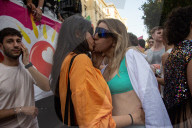 Palermo Pride Marches For LGBTQIA+ Rights And In Solidarity With Gaza
