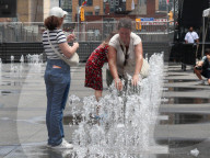 Heat Warning In Toronto, Canada