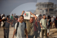 Humanitarian Aid Arrives In Gaza