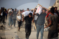 Humanitarian Aid Arrives In Gaza