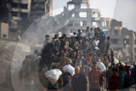 Humanitarian Aid Arrives In Gaza