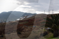 Views Of Renewble Energy Plants In The Island Of Madeira. 