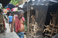 Daily Life In Kolkata, India