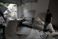 Buildings Struck By Iranian Ballistic Missile In Tel-Aviv