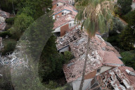 Buildings Struck By Iranian Ballistic Missile In Tel-Aviv