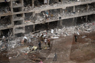 Buildings Struck By Iranian Ballistic Missile In Tel-Aviv