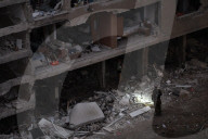 Buildings Struck By Iranian Ballistic Missile In Tel-Aviv