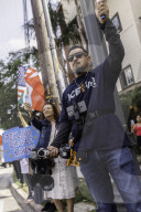 Anti-ICE Dodgers Protest