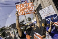 Anti-ICE Dodgers Protest