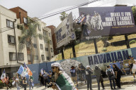 Anti-ICE Dodgers Protest