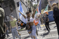 Anti-ICE Dodgers Protest