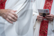 Corpus Christi Procession In Barcelona.
