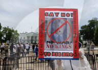 Anti-War Demonstrators Rally At White House Over US Iran Strikes