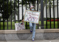 Anti-War Demonstrators Rally At White House Over US Iran Strikes