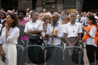 Celebration Corpus Christi Mass In Barcelona 
