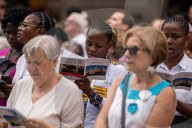 Celebration Corpus Christi Mass In Barcelona 